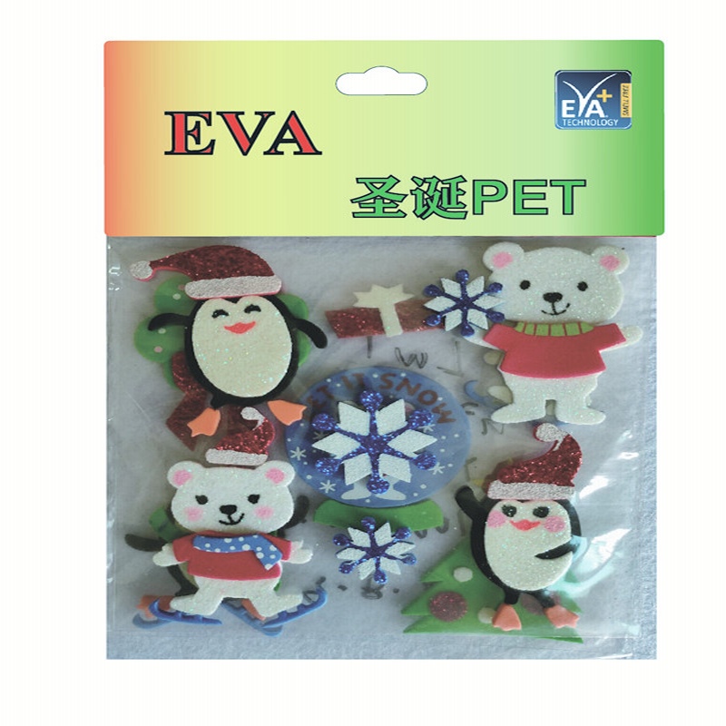 Foam Xmas PET Foam Glitter PET Foam formă de PET